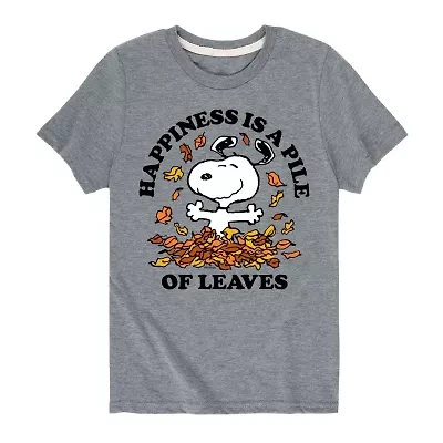 Happiness Is A Pile Of Leaves Graphic T-Shirt