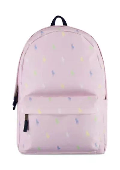 Polo Pony Printed Backpack