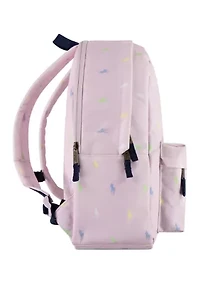 Polo Pony Printed Backpack