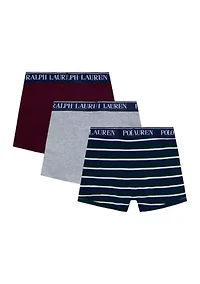Boys 8-20 Cotton Stretch Boxers - 3 Pack