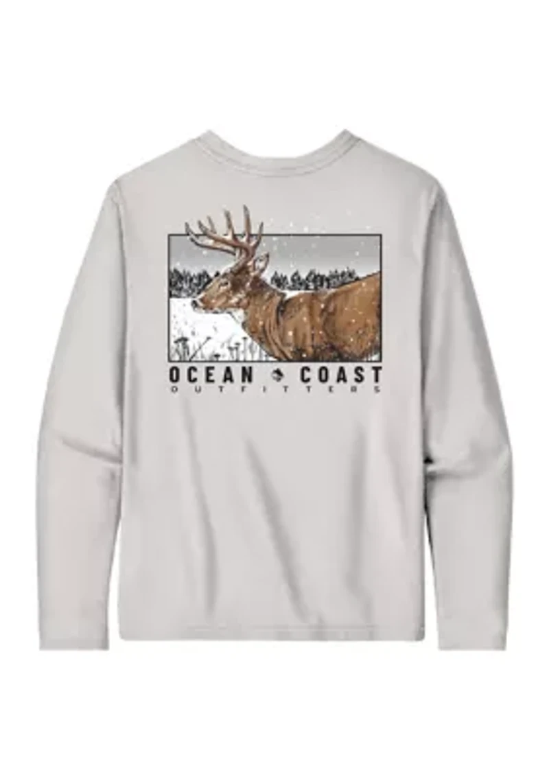 Boys 8-20 Long Sleeve Graphic T-Shirt