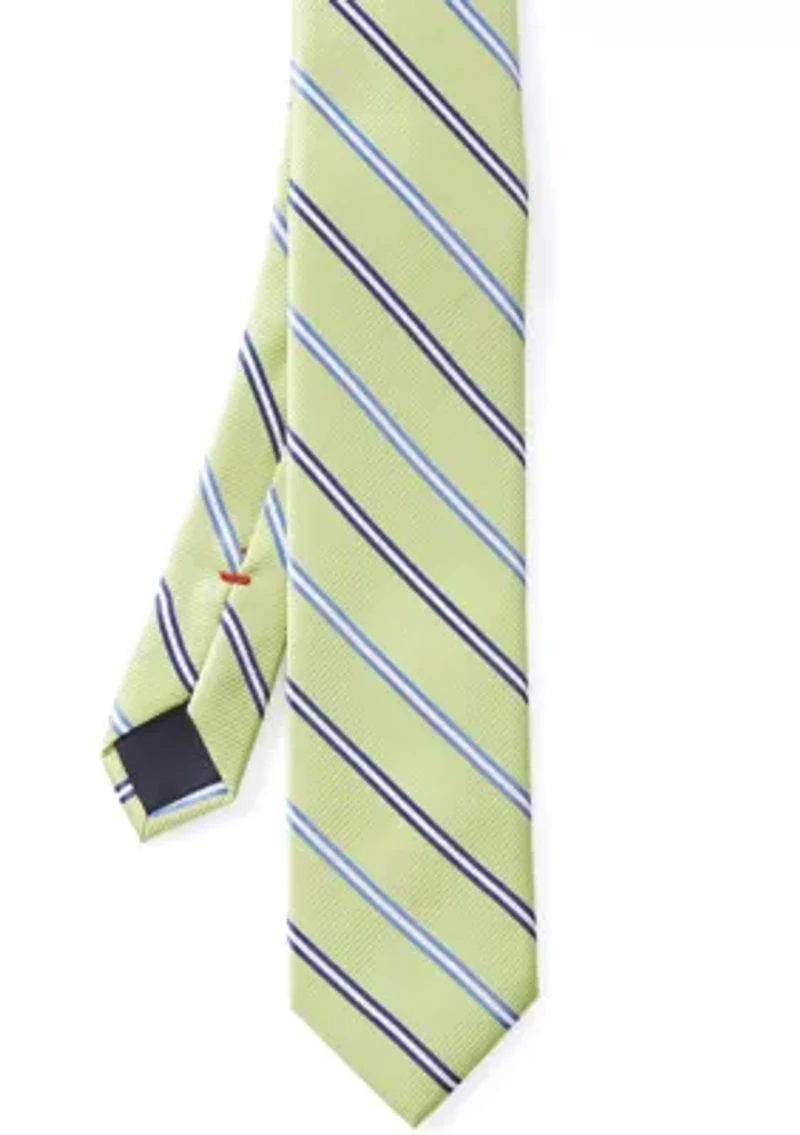 Boys Simple Striped Tie