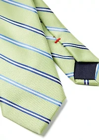 Boys Simple Striped Tie