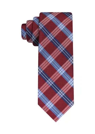Boys Classic Plaid Tie