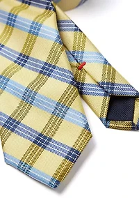 Boys Classic Plaid Tie