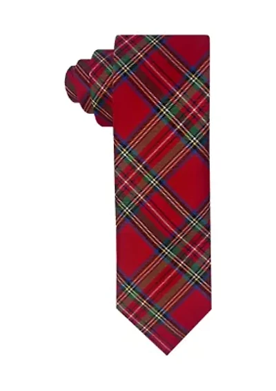 Holiday Plaid Tie