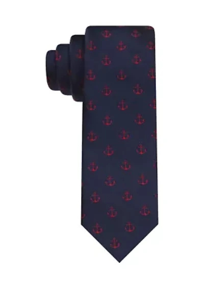 Boys Nautical Anchor Tie