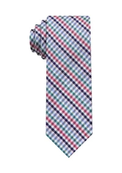 Boys Multi Check Printed Tie