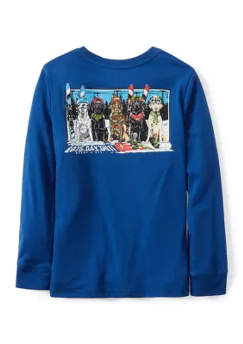 Boys 4-7 Long Sleeve Graphic T-Shirt