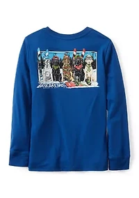 Boys 4-7 Long Sleeve Graphic T-Shirt