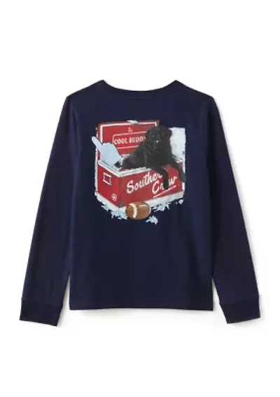Boys 4-7 Long Sleeve Graphic T-Shirt