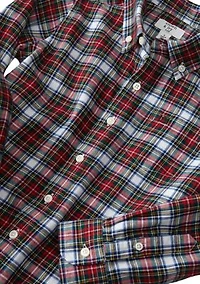 Boy 4-7 Twill Button Down Shirt
