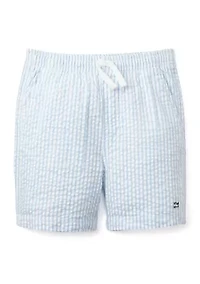 Boys 4-7 Seersucker Deck Shorts