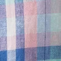 Boys 4-7 Short Sleeve Plaid Button Down Shirt