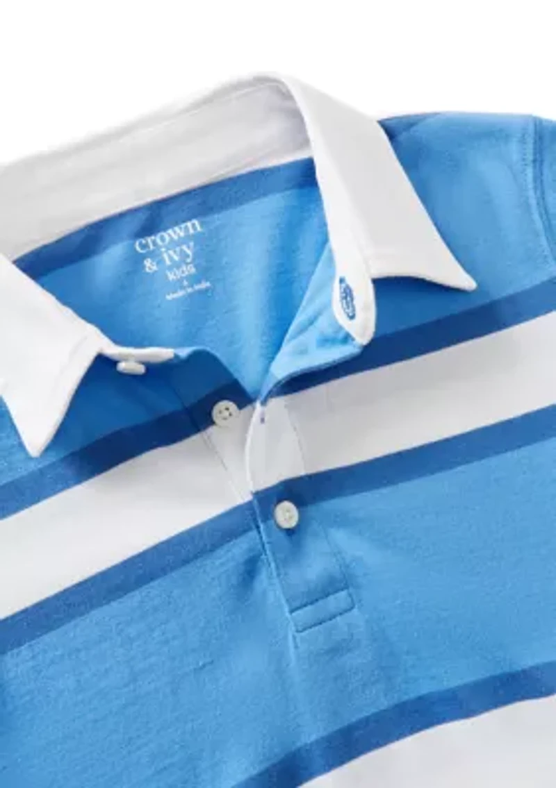 Boys 4-7 Short Sleeve Rugby Shirt