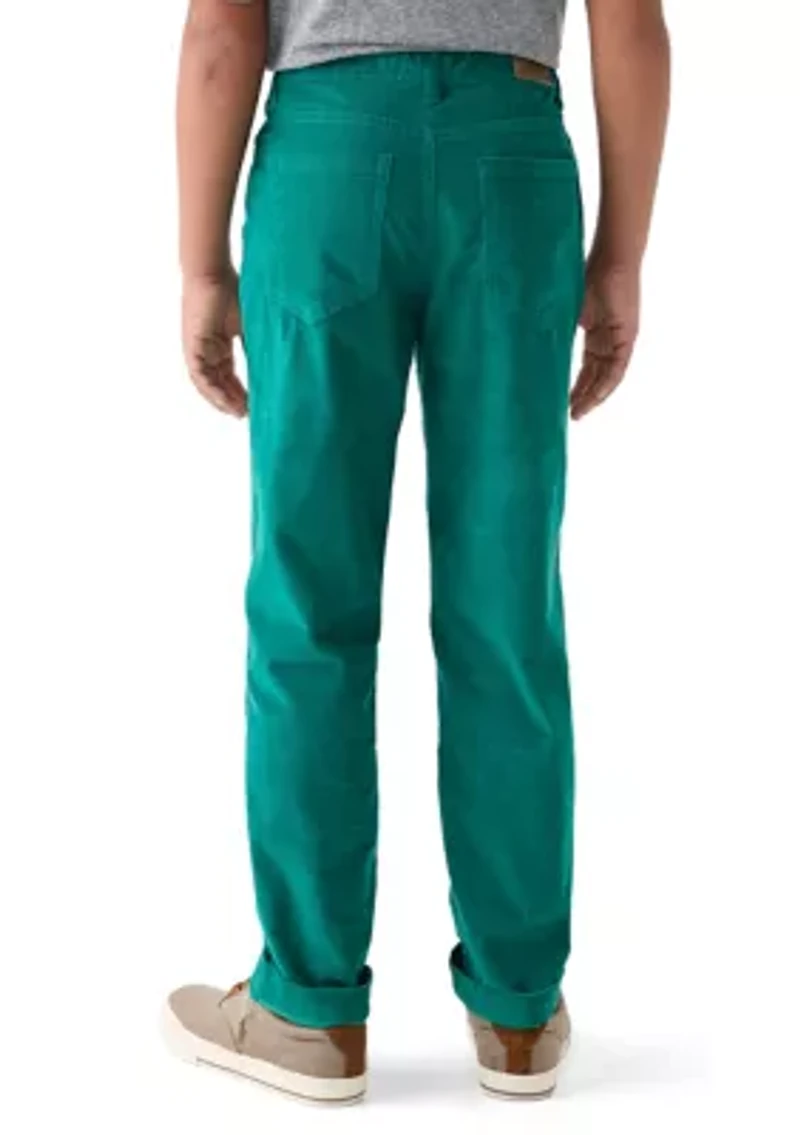 Boys 8-20 5 Pocket Corduroy Pants