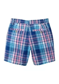 Boys 8-20 Twill Yarn Dyed Shorts