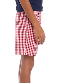 Boys 8-20 Printed Twill Deck Shorts