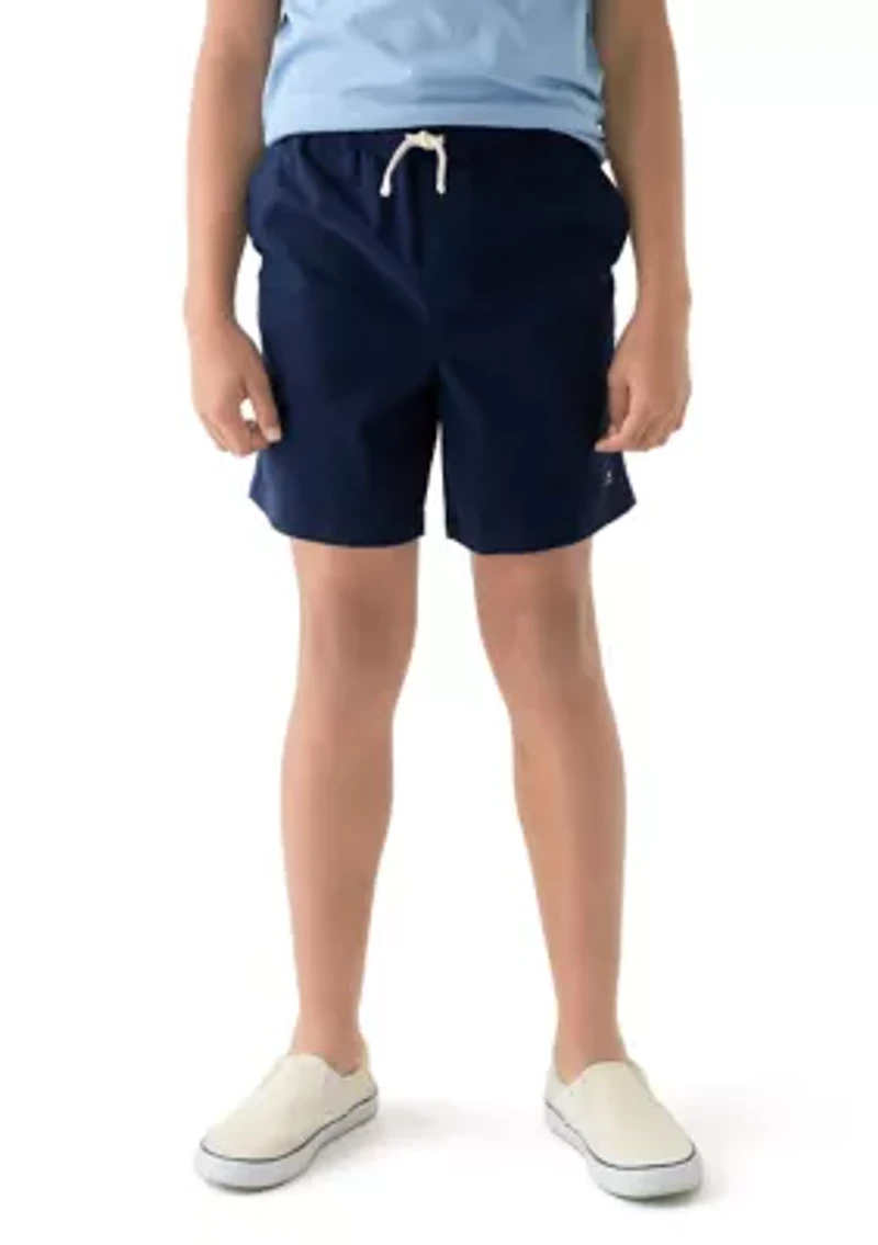 Boys 8-20 Twill Deck Shorts