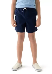 Boys 8-20 Twill Deck Shorts