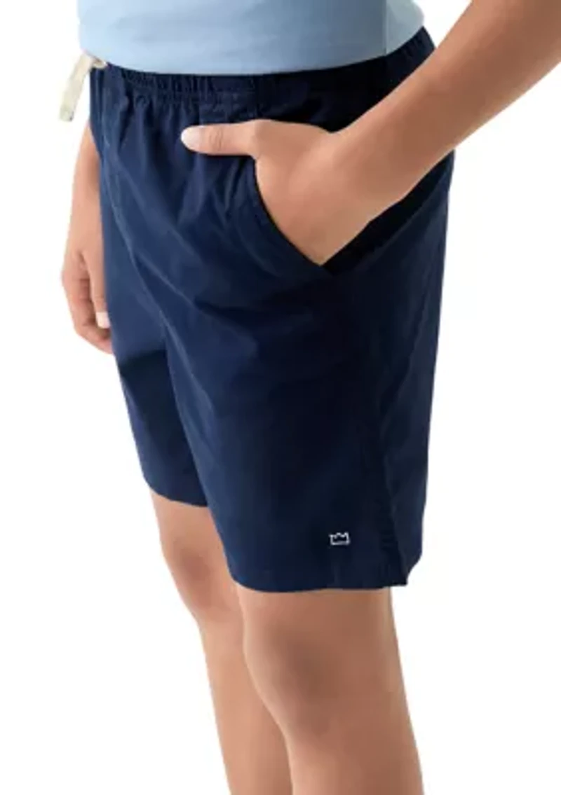 Boys 8-20 Twill Deck Shorts