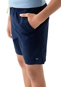 Boys 8-20 Twill Deck Shorts