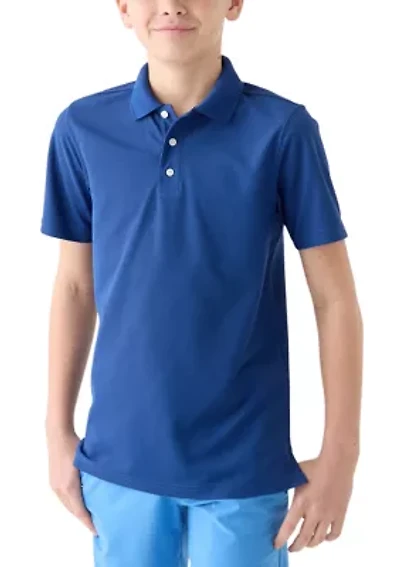 Boys 8-20 Piqué Performance Polo Shirt