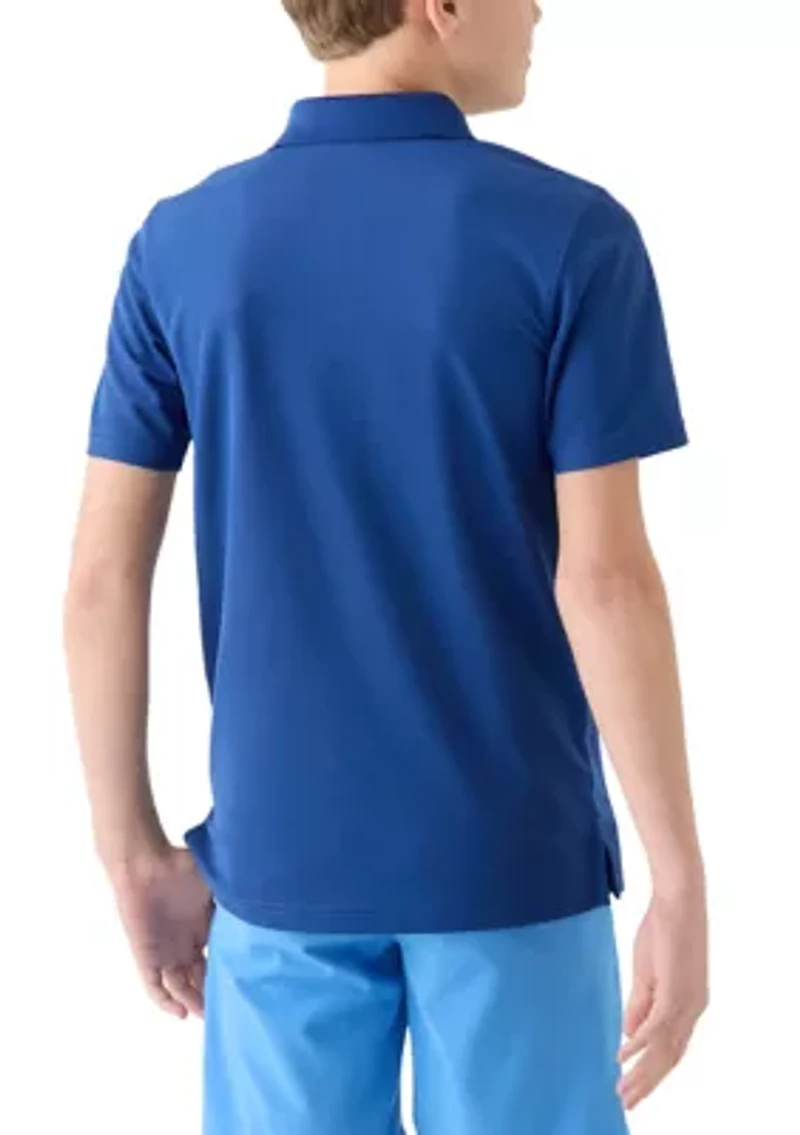 Boys 8-20 Piqué Performance Polo Shirt