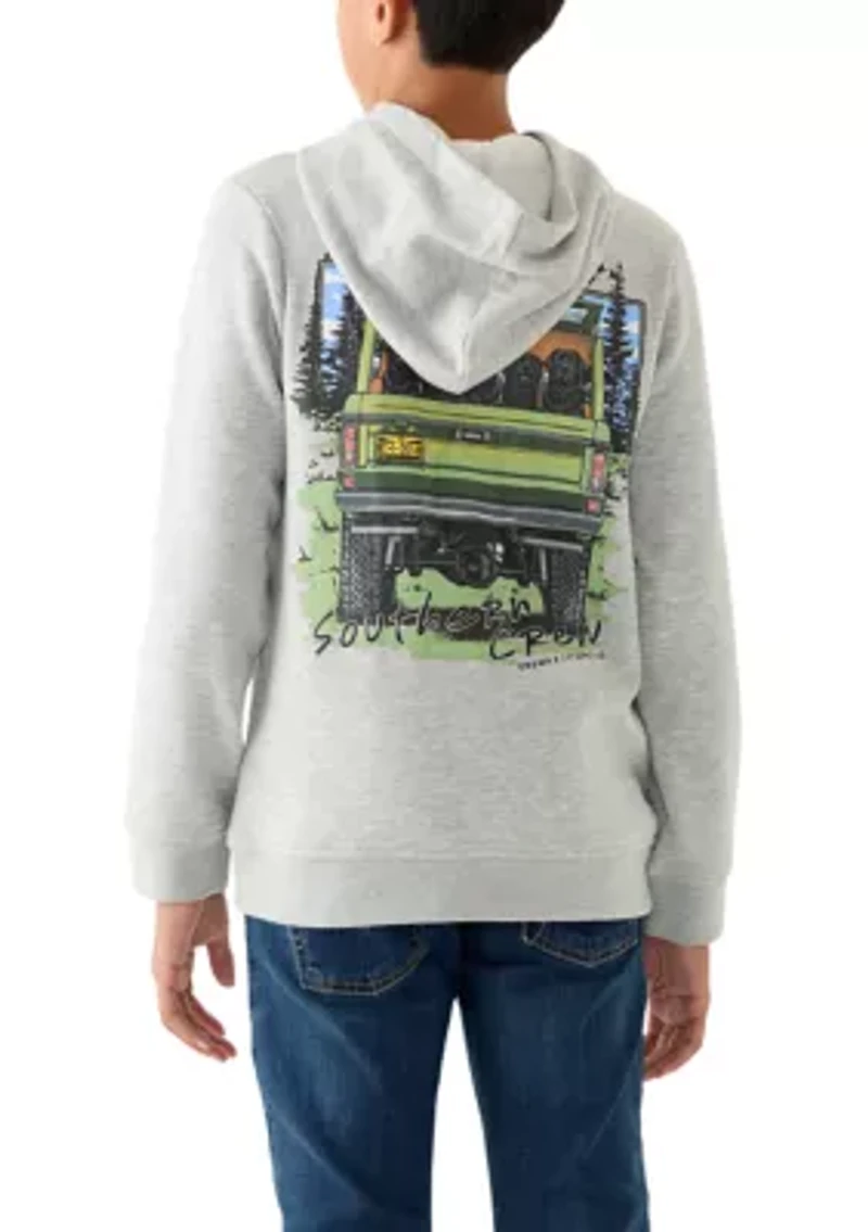 Boys 8-20 Long Sleeve Graphic Hoodie