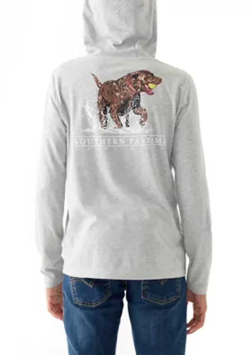 Boys 8-20 Graphic Hoodie Tee