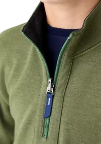Boys 8-20 Reversible Quarter Zip Pullover