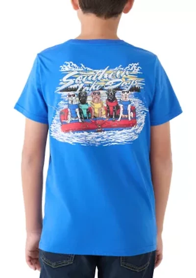 Boys 8-20 Short Sleeve Graphic Tee