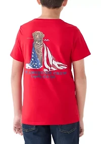 Boys 8-20 Short Sleeve Graphic Tee