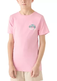 Boys 8-20 Short Sleeve Graphic Tee