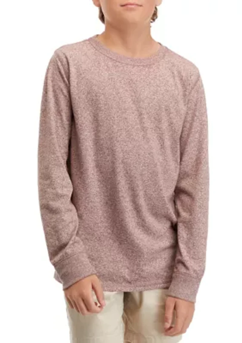 Boys 8-20 Jaspe Crew Shirt