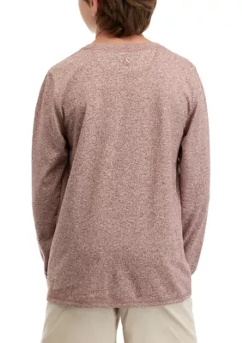 Boys 8-20 Jaspe Crew Shirt