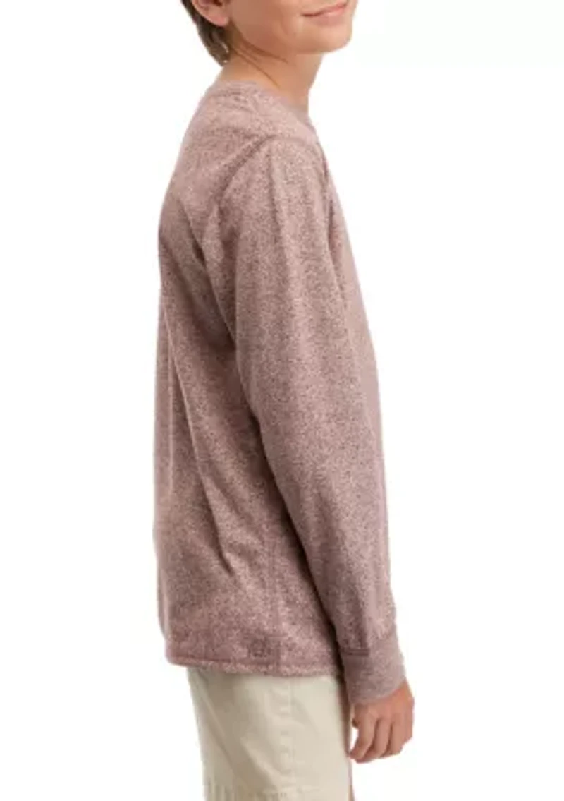 Boys 8-20 Jaspe Crew Shirt