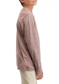 Boys 8-20 Jaspe Crew Shirt