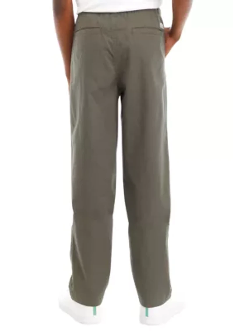 Boys 8-20 Ripstop Pull On Pants