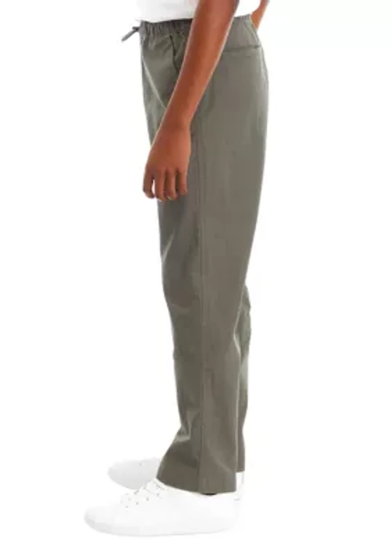 Boys 8-20 Ripstop Pull On Pants