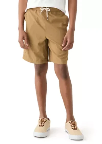 Boys 8-20 Woven Pull On Cargo Shorts