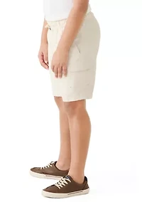 Boys 8-20 Woven Pull On Cargo Shorts