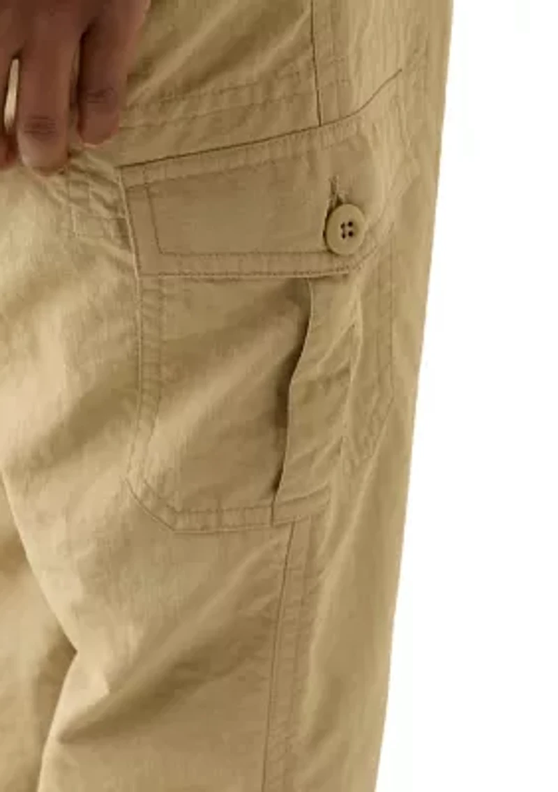 Boys 8-20 Woven Pull On Cargo Pants