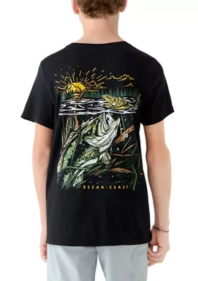 Boys 8-20 Short Sleeve Graphic T-Shirt