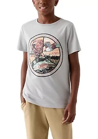 Boys 8-20 Short Sleeve Graphic T-Shirt