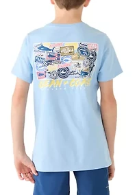 Boys 8-20 Short Sleeve Graphic T-Shirt