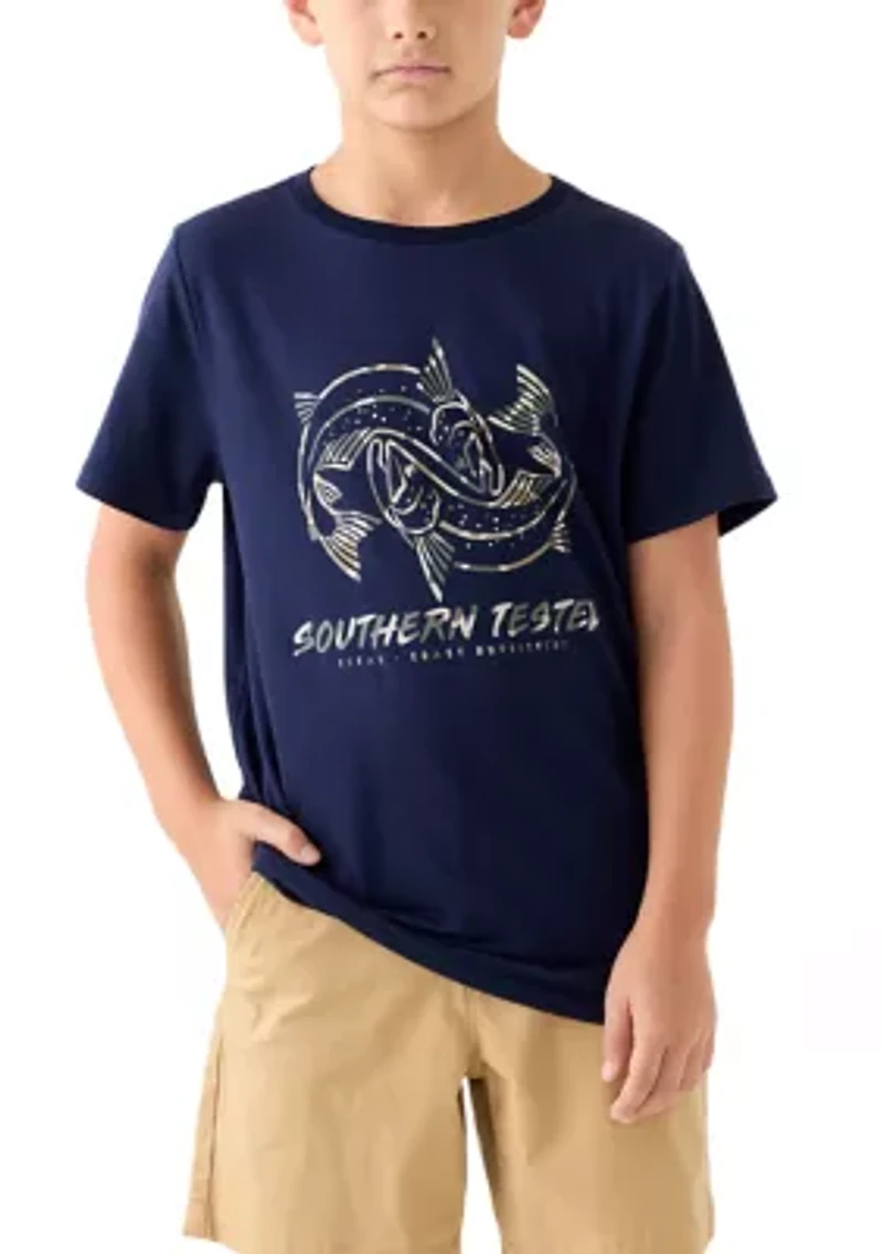 Boys 8-20 Short Sleeve Graphic T-Shirt