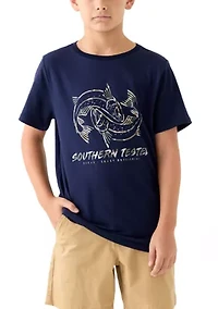 Boys 8-20 Short Sleeve Graphic T-Shirt