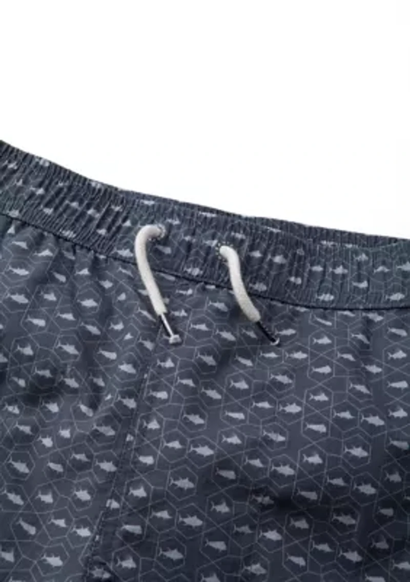 Boys 4-7 Printed Woven Pull On Shorts