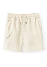 Boys 4-7 Woven Pull On Cargo Shorts